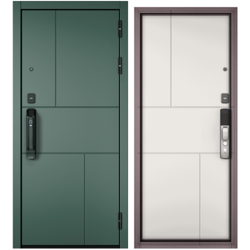 Входная дверь МАСТИНО PREMIUM 90 D5 9P-140 ясень ревьера крем